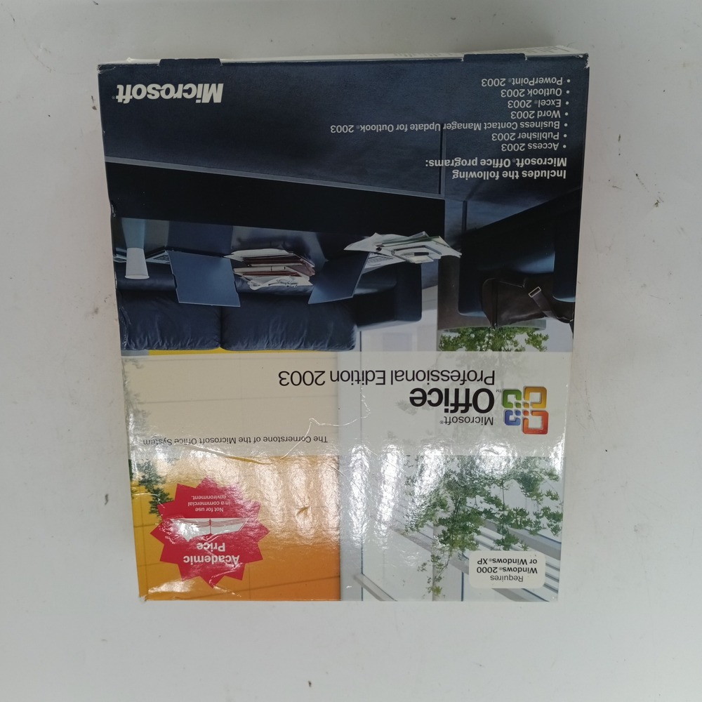 Microsoft Office Professional Edition 2003 Academic Windows PC with Product Key